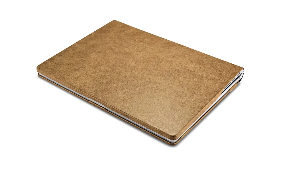 For Surface Book Genuine Leather Detachable Flip Case8