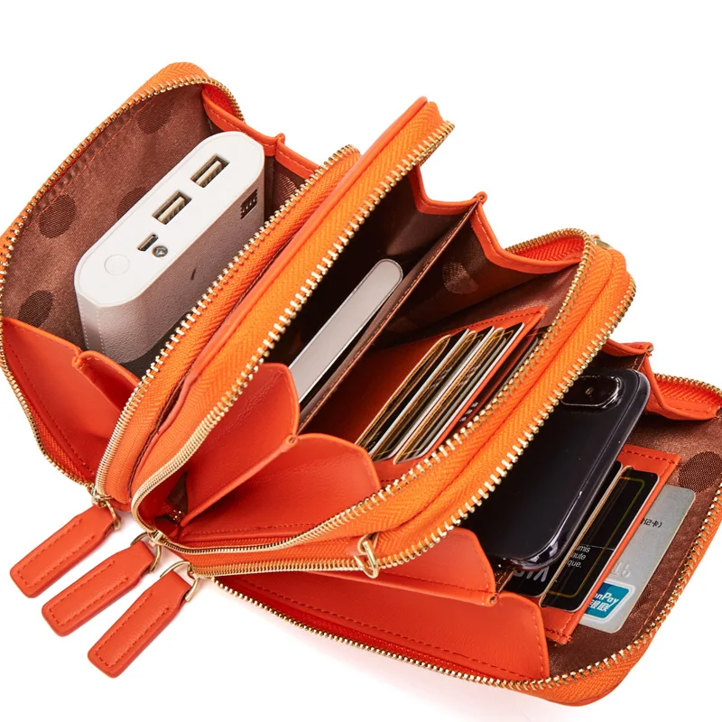 

Siskakia Multi-function large Capacity Shoulder Bag Women Summer 2019 Fashion PU Cross body Card Wallet Travel Phone Purse solid