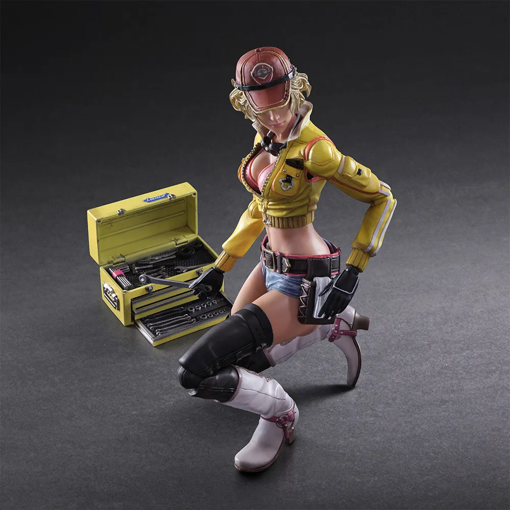 

PLAY ARTS Batman Variant KAI Final Fantasy XV 15 Cindy Aurum PVC Action Figure Toy Kids Birthday Gift