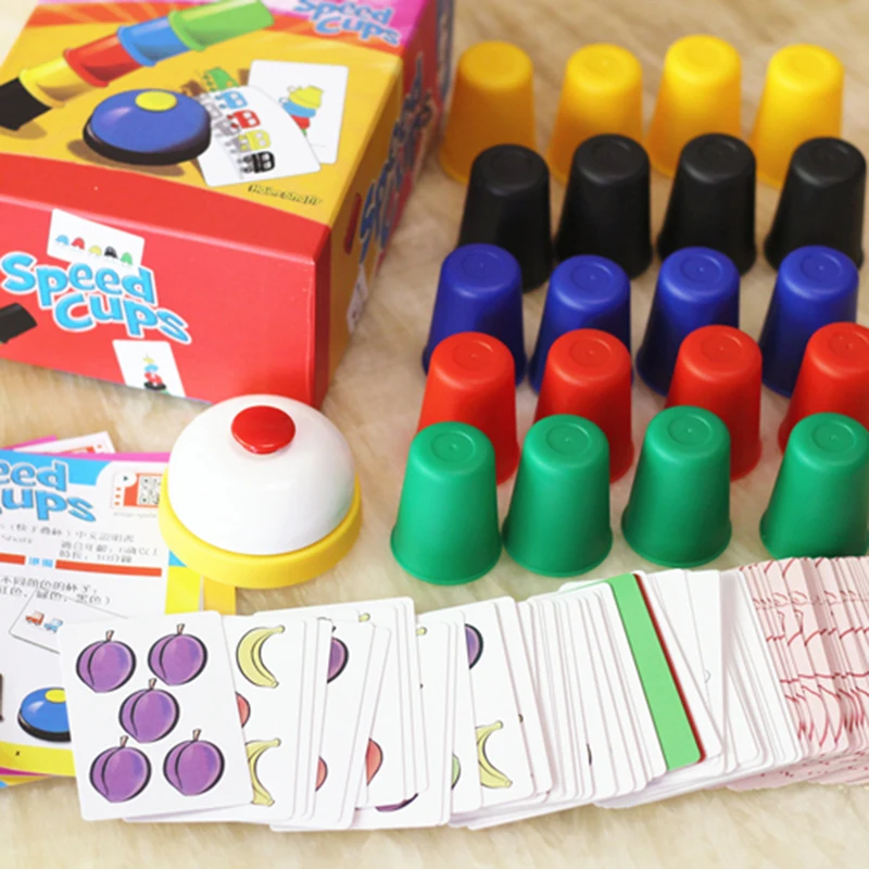 Speed Cups Cards Game Classic Card Games Family And Children Board