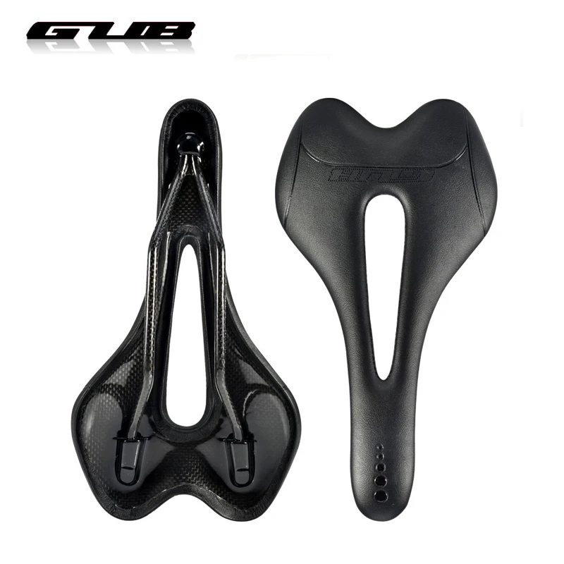 Carbon Fiber Bicycle Saddle Racing Road Mountain Bike Seat Cycling Cushion Pad
