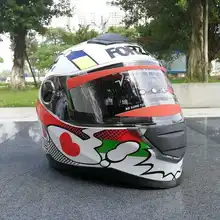 Полный лицевой двойной козырек мотоциклетный шлем езда автомобиль мотокросса мотоциклетный шлем