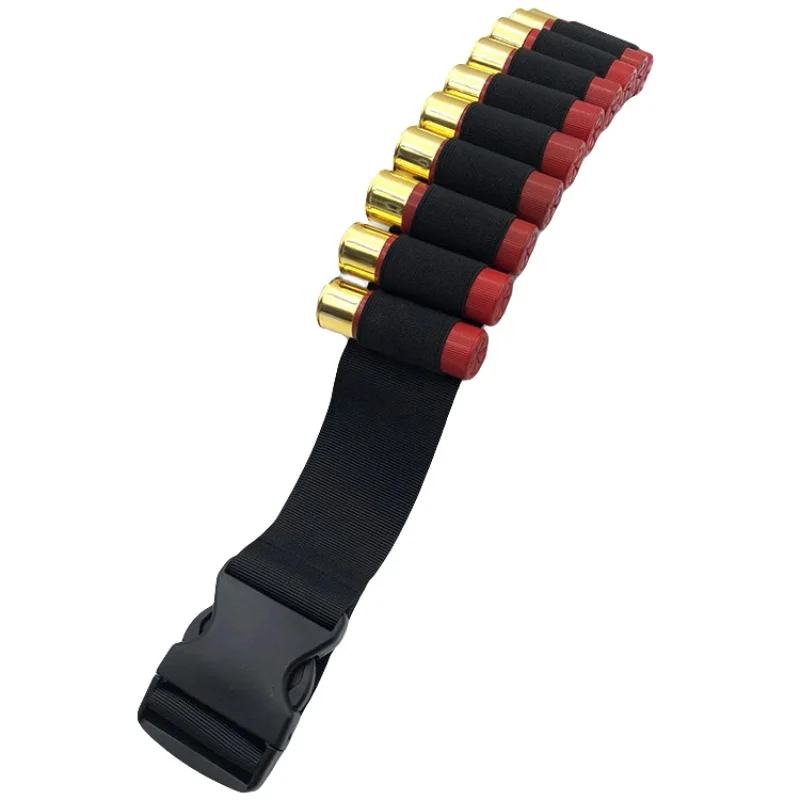 NEW 29 Rounds Shot Gun Shell Bandolier Waist Bullet Ammo Holder Belt Tactical Airsoft 2Cartridges Holster
