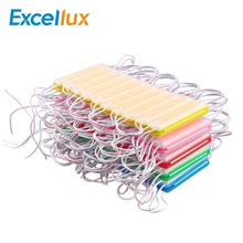 Светодиодный впрыск COB 100 шт./лот DC12V Водонепроницаемый сверхяркий светодиодный модули Светодиодный Подсветка рекламные письма канала дизайн