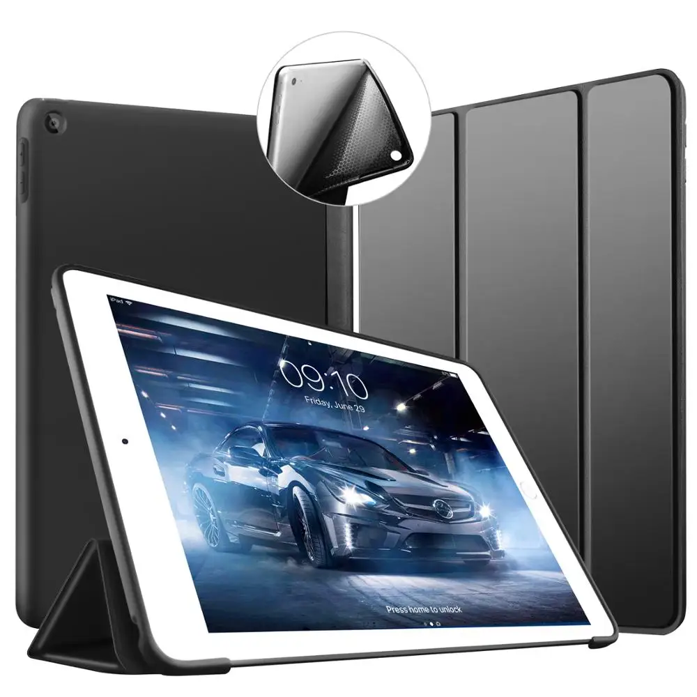 

For iPad Mini 4 3 2 1 Case Smart Cover Soft TPU Silicone Back Magnetic PU Leather Case Magnetic Auto Sleep/Wake up