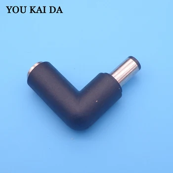 

10pcs 7.4*5.0 Straight head to 7.4*5.0 elbow DC Power Charger Adapter Converter Connector for DELL HP 7.4X5.0 to 7.4X5.0mm