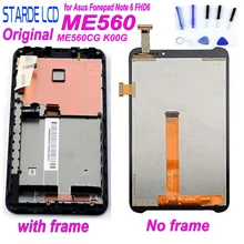 New for Asus Fonepad Note 6 FHD6 ME560CG ME560 K00G LCD Screen Display Panel Touch Screen Digitizer Glass Assembly with Frame New for Asus Fonepad Note 6 FHD6 ME560CG ME560 K00G LCD Screen Display Panel Touch Screen Digitizer Glass Assembly with Frame