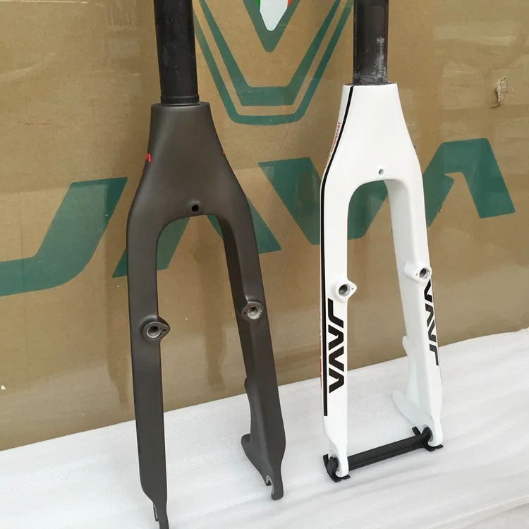 

JAVA 451 20" 1-1/8" Carbon Fork Rigid Forks For 406 451 BMX Folding Bike Disc C/V Brake