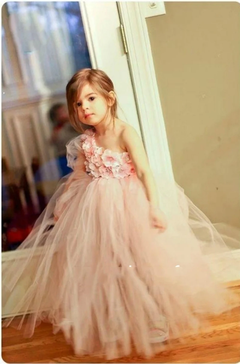 flower girl dresses puffy