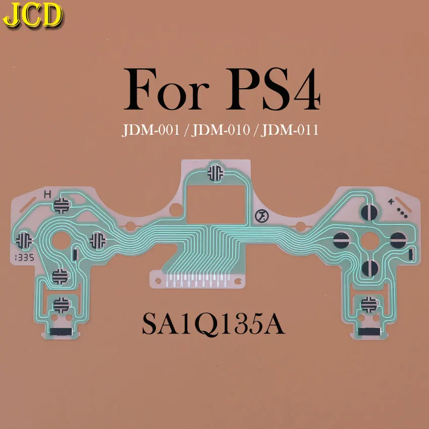 JCD 1 шт. кнопки ленточная печатная плата для Dualshock 4 PS4 Pro Slim JDM-001 JDS 055 проводящая пленка для контроллера пленочная клавиатура гибкий кабель