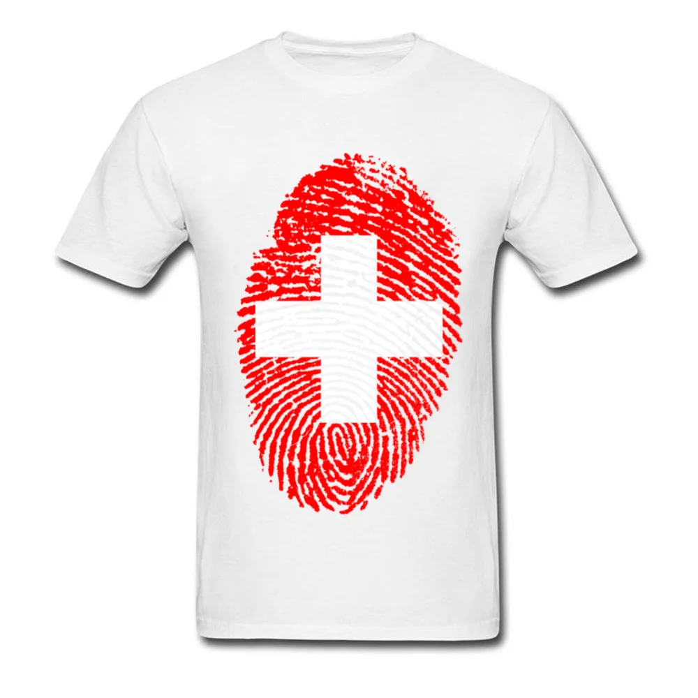 Switzerland Flag Fingerprint_white