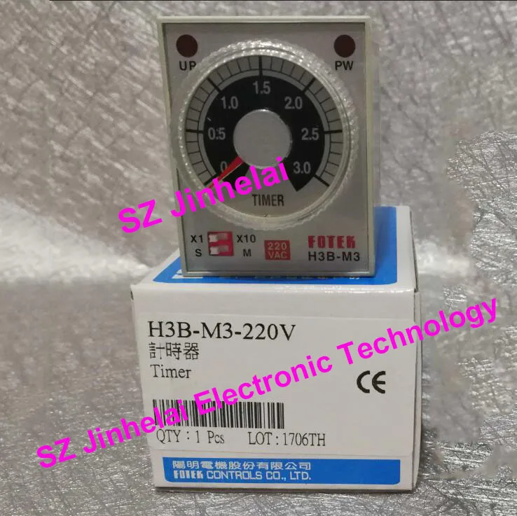 Authentic original H3B M3 220V FOTEK Time relayin Relays from Home
