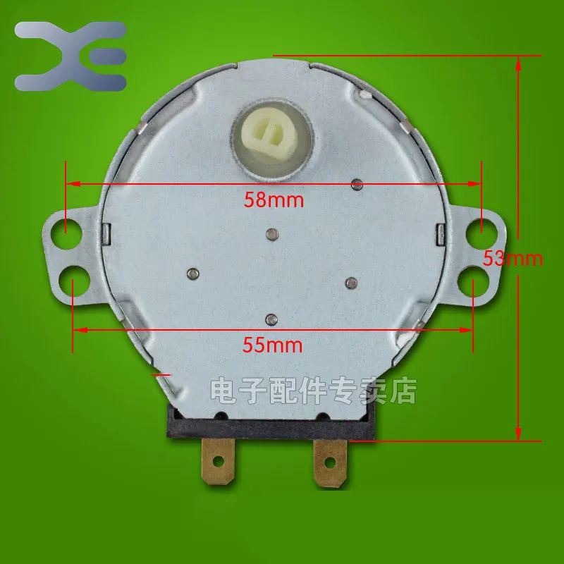 2 шт. Интимные аксессуары для Микроволновые печи синхронный Двигатель Запчасти 49tyz Микроволновая печь Проигрыватель Двигатель