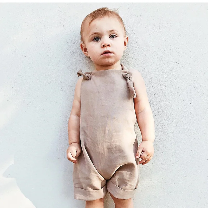 Summer New Boys Girls Overall Kids Summer Clothes Toddlers Clothing 1