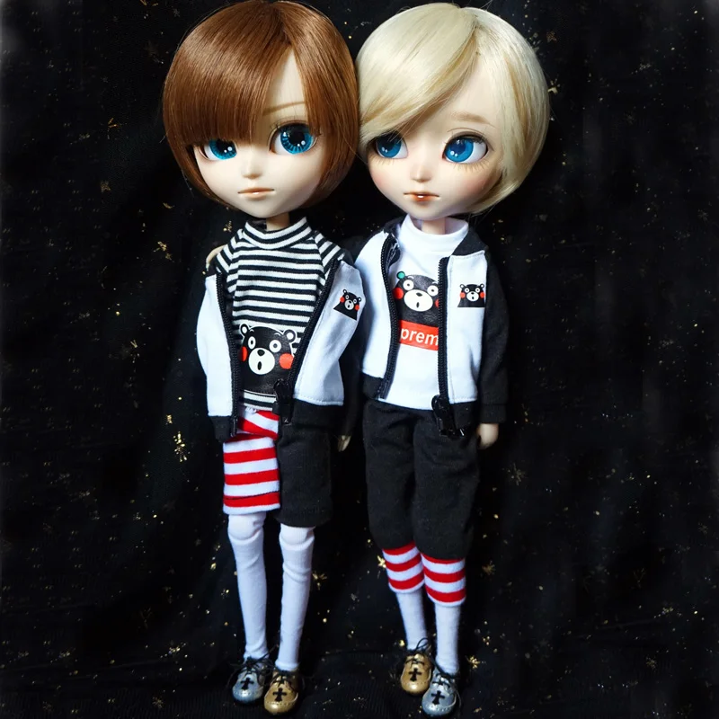 

Cute Doll's Kumamon Suit T-shirt Coat Clothes for Blyth Pullip Azone Doll