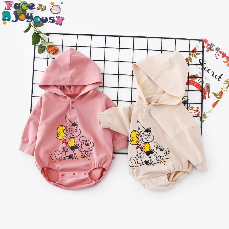 

Autumn Baby Boy Clothes Long Sleeved Baby Rompers Newborn Cotton Baby Girl Clothing Jumpsuit Infant Clothing 0-24 Month