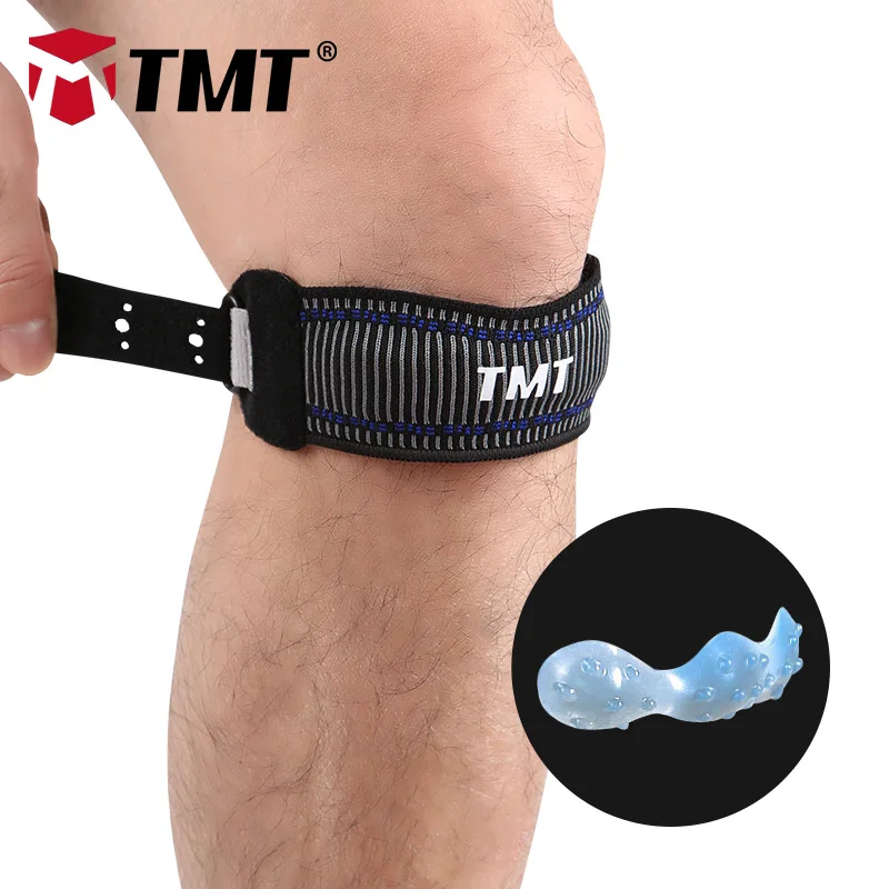  TMT Knee Support Patella Belt Sport Strap Knee Pads Protector Band For Knee Brace Football Sports Fitness Tendon Adjustable 