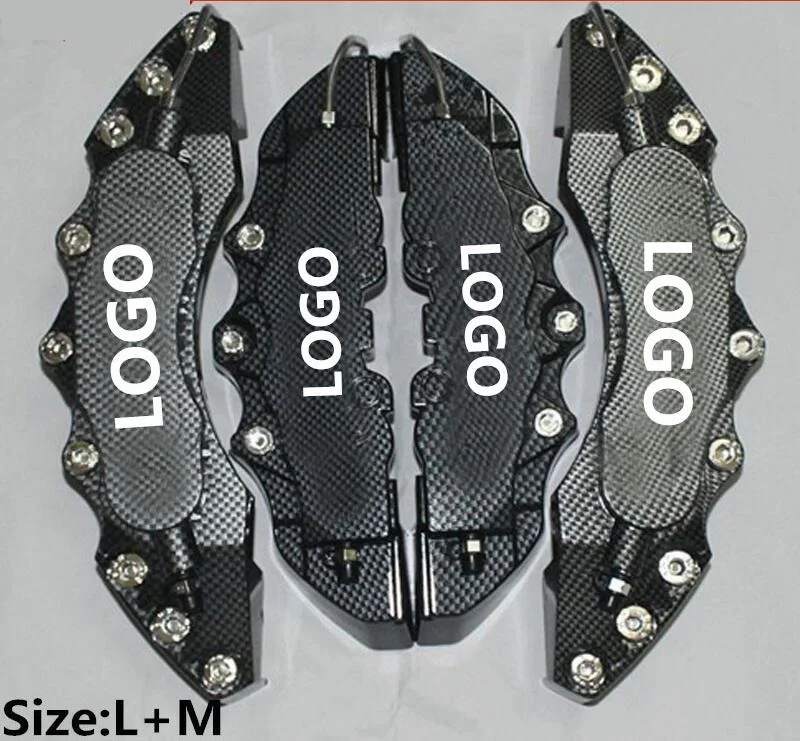 ZUCZUG 4 шт. Универсальный Автомобильный диск для авто заглушки дисковых тормозов спереди и сзади RD 24 см+ 28 см