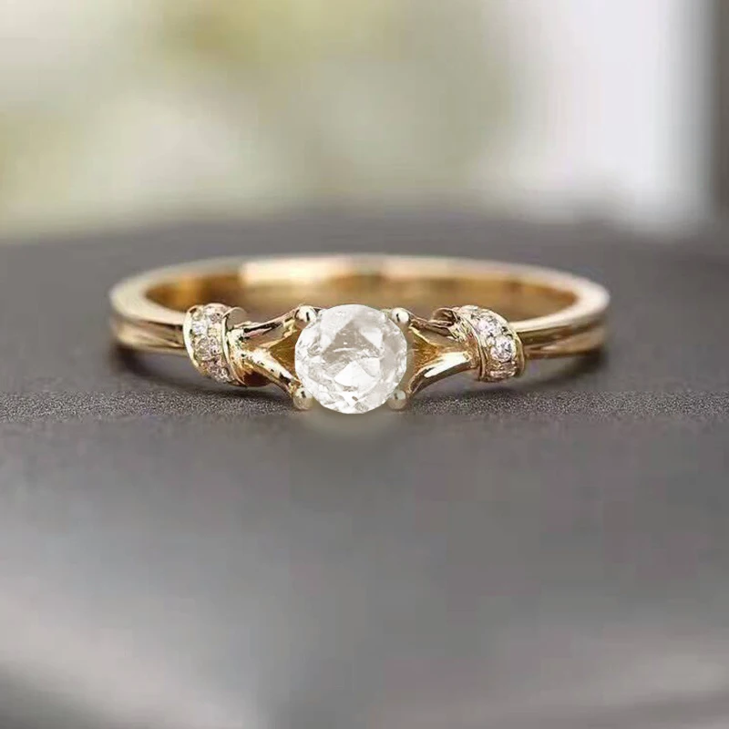 Tisonliz простые кольца с кристаллами в форме сердца для женщин женские шикарные изящные тонкие кольца изящные кольца золотые свадебные ювелирные изделия Bague Femme