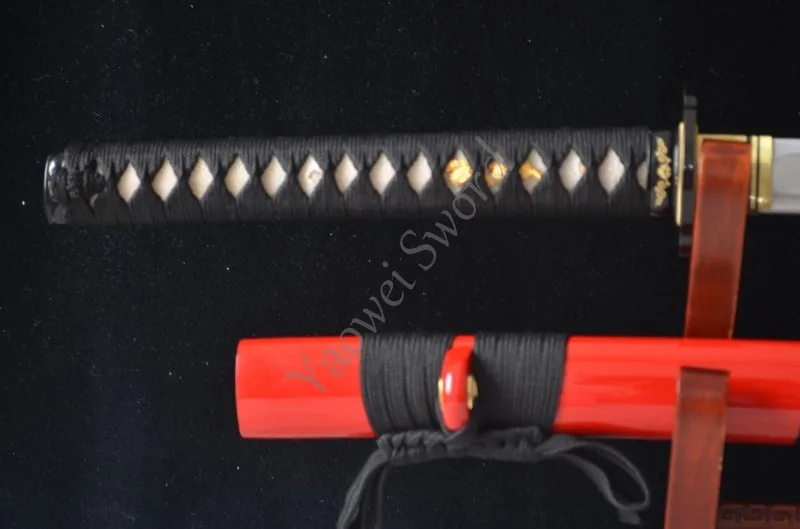 HIGH QUALITY HANDMADE Japanese samurai sword katana 1060 carbon steel full tang can cut bamboo tree special customized saya