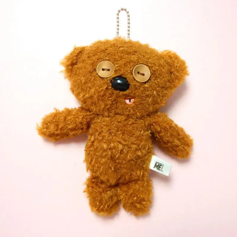 1 Pc New Arrival cute bear Plush Pendant Cartoon Animal bear Plush Toys Plush Doll Bag Pendant for Kids Gift