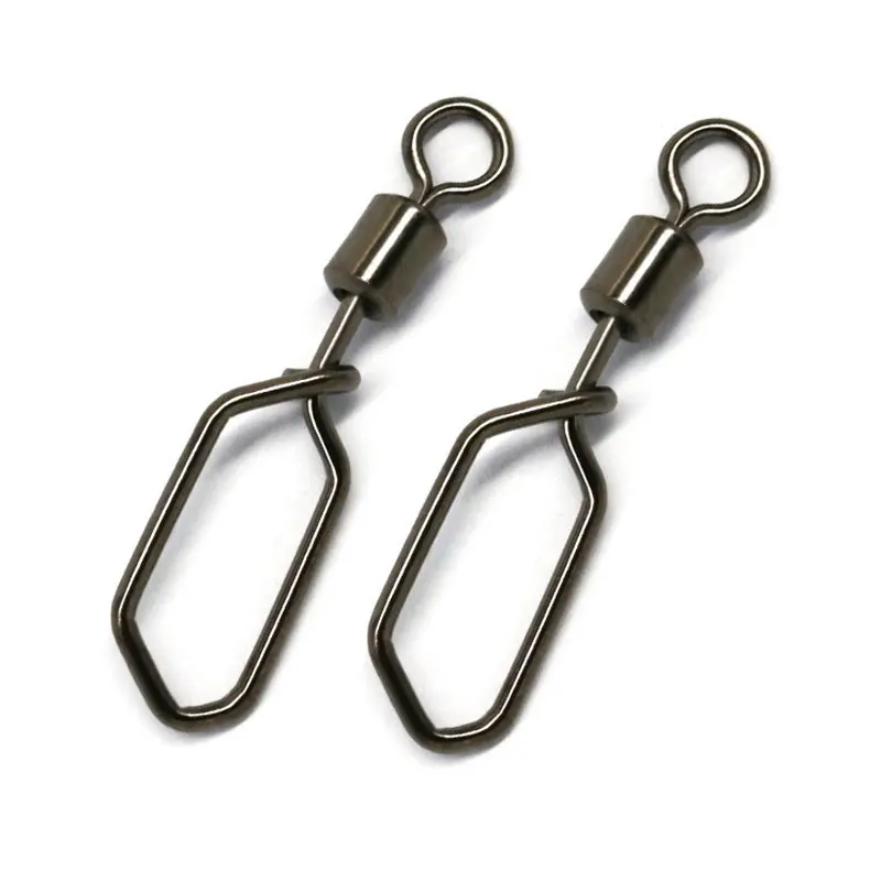 [1000pcs] Fishing Swivels Swing Square Snap Rolling swivels Connector