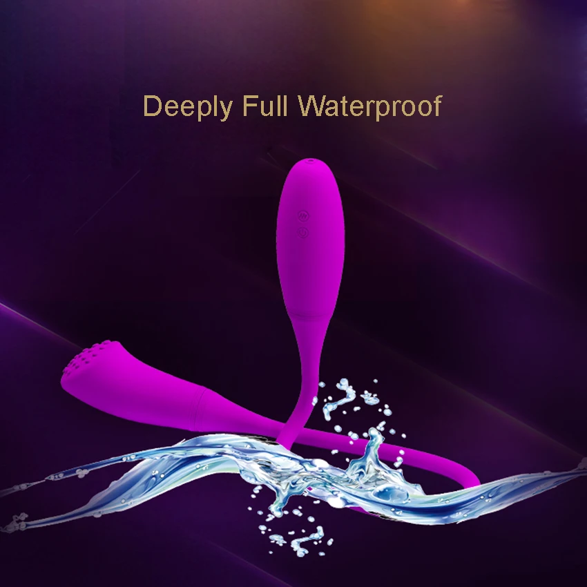 Беспроводной USB перезаряжаемые 7 скоростей гибкий двухсторонний Вибраторы для