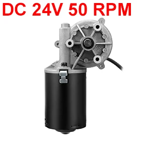 

Uxcell High Quality 1PCS GW6280 DC 24V 4A 50RPM Reversible Electric Gear Motor 36 x 10mm D Shaft Right Angle with Carbon Brushes