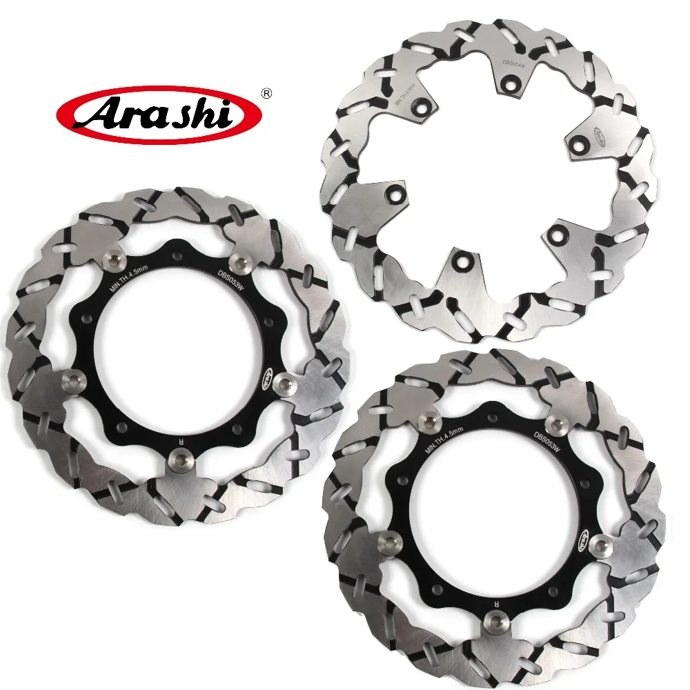 ARASHI для YAMAHA XP TMAX500 2004 2007 CNC Передние Задние тормозные диски T MAX 500 TMAX MAX500 2005 2006