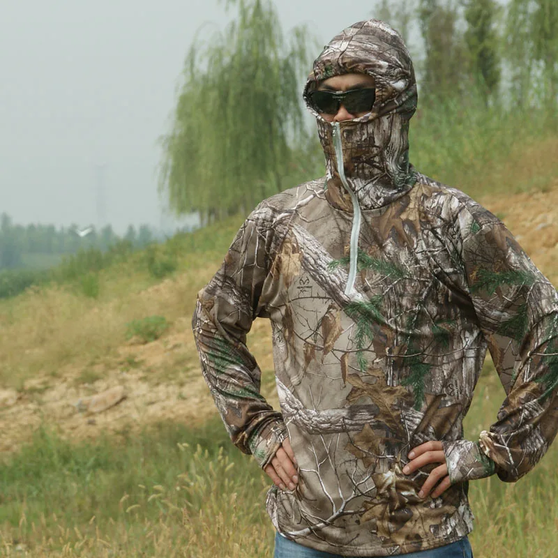 

Hunting Clothes Pullover Sun protection Anti-UV Breathable Quick dry Men Fishing shirt Outdoor Man Sports Hoody Fishing shirts
