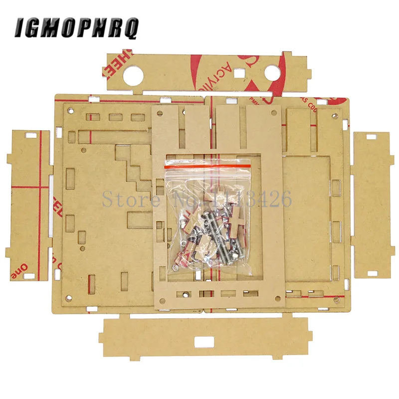 

New Clear Acrylic Case Box Shell for DSO138 2.4" TFT Digital Oscilloscope