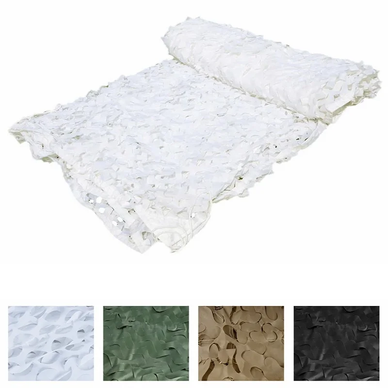 Us 45 39 9 Off Loogu Em 3m 4m White Camo Netting Camouflage Netting Sunshade White Camo Net Decoration Snow White Camouflage Netting In Sun Shelter