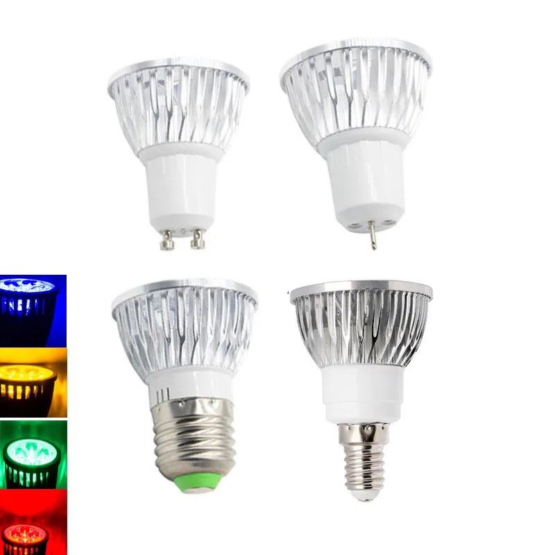 

E27 E14 GU5.3 GU10 Lampada LED Dimmable Bulb 3W 4W 5W 220V Bombillas LED Lamp Spotlight Lampara Spot Light