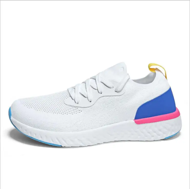 Новая популярная обувь для бейсбола Спортивная обувь распродажа дышащая мужская легкая обувь мужские кроссовки спортивные кроссовки для взрослых - Цвет: white
