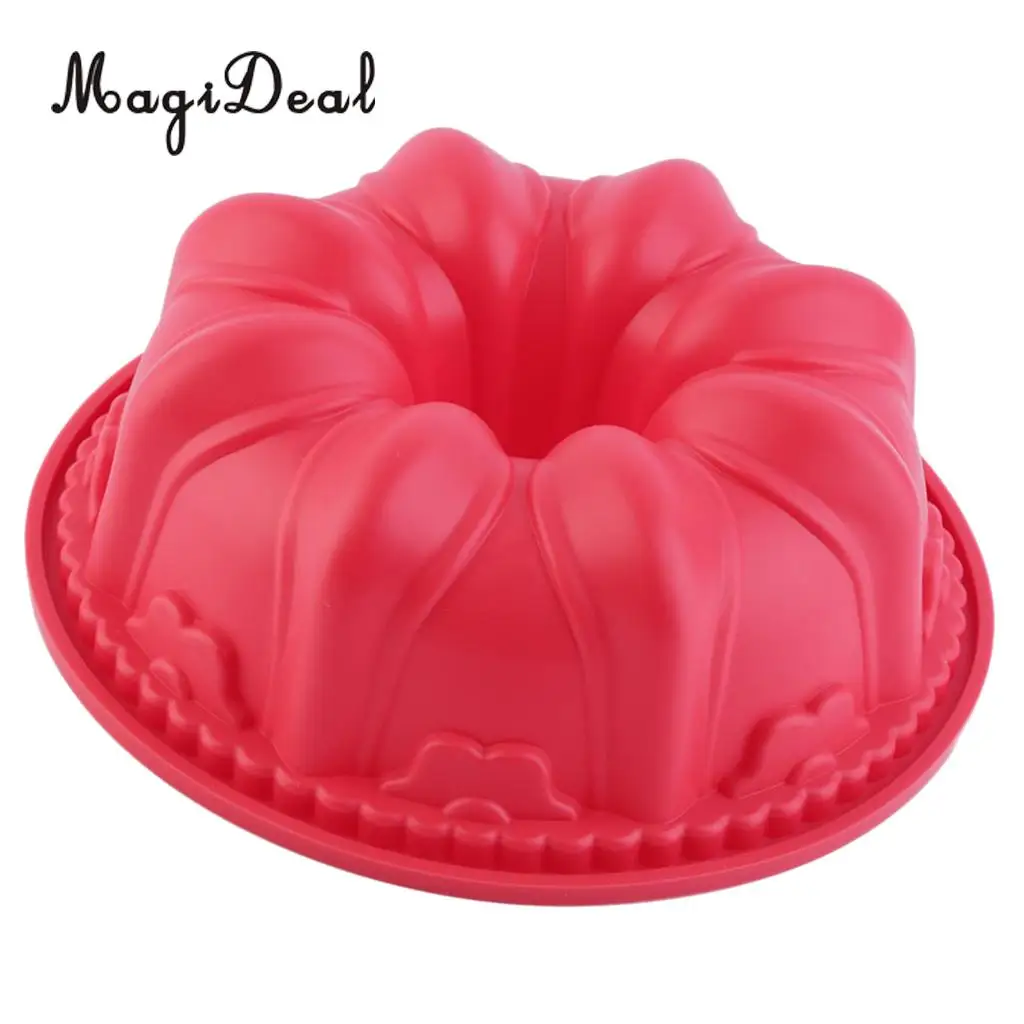 2468'' Aluminum Alloy Round Cake Pan 8 Round Silicone Cake Mold Bakeware