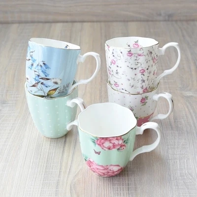 

Large capacity domestic Bone China Mug breakfast cup European coffee cup ceramic cups Phnom Penh gifts Free shipping