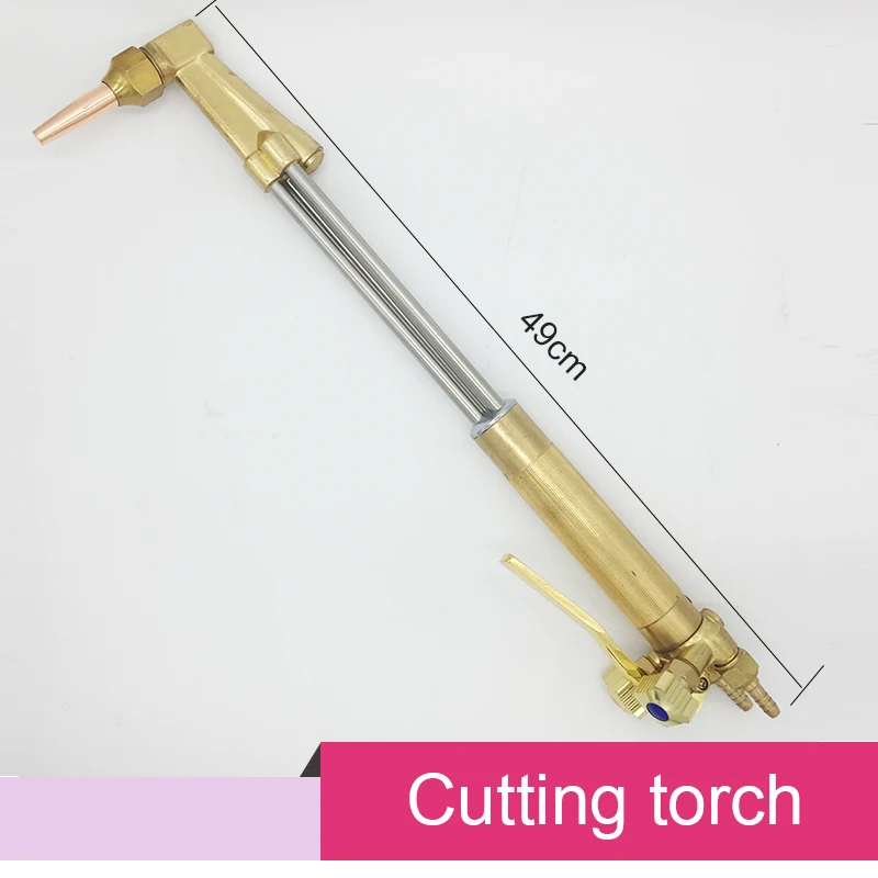 

49cm high power equal pressure type cutting torch oxygen acetylene propane gas liquified gas cutting gun