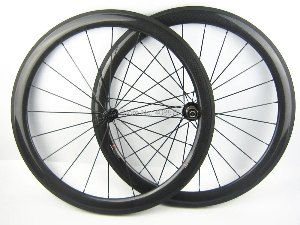 

light carbon road bike wheels 700C 50mm x 20.5mm wide clincher or tubular wheel suitable for 10/11 Speed bicycle wheelset