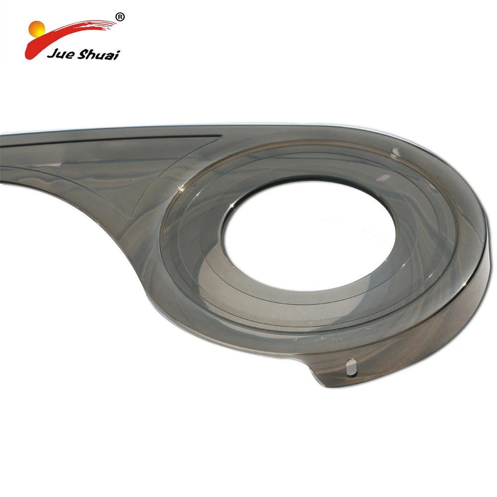 Top 44T Bike Chain Cover Protector Match With Bracket For free Chainwheel Chainring Guard Light Brown Color bicycle Chain cover 2