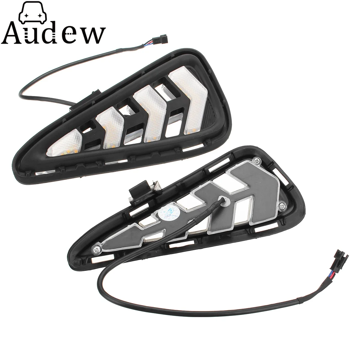 

Car Fog Light for Toyota Camry 2015 2016 2017 2Pcs 12V Front LED DRL Daytime Running Lamps Light Waterproof 6000k Amber Lamp