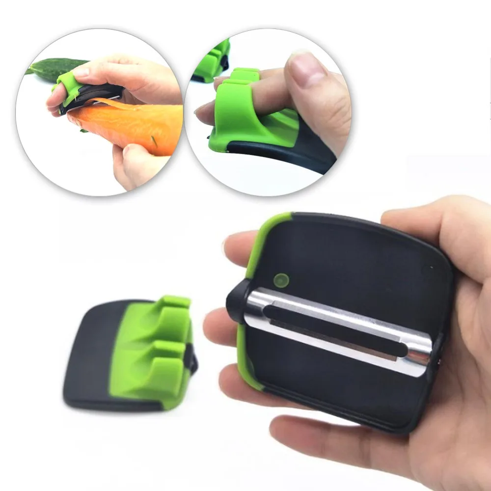 

Kitchen Vegetable Peeler Fruit Peelers Slicer Finger Protective Potato Salad Slicer Knife Easy Apple Peeler