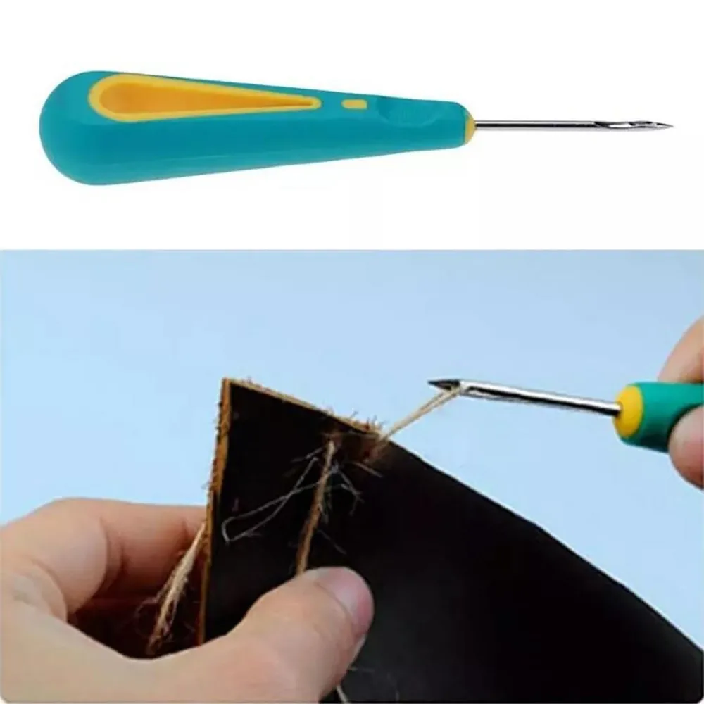 

Steel Sticher Sewing Awl Shoes Repair Sewing Crochet Hook Needle Tool Dropshipping D30 Apr6