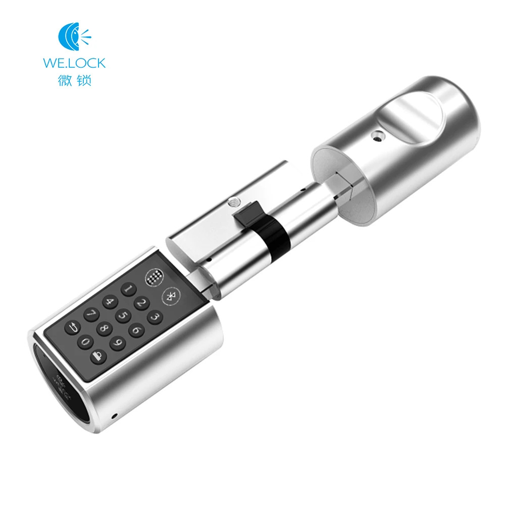 We.lock Top Quality Digital Card Key Pad password door lock with great