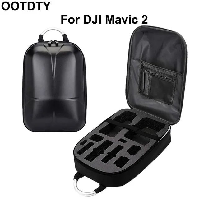 $31.91  Hard PC Shell Backpack and 2Pairs 8743F Propellers for DJI Mavic 2 Remote Control Devices Accessori