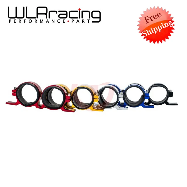 

WLR RACING - FREE SHIPPING Dual Double or Twin 044 Fuel Pump Bracket Billet clamp cradle Fuel pump hanger WLR-LD2631