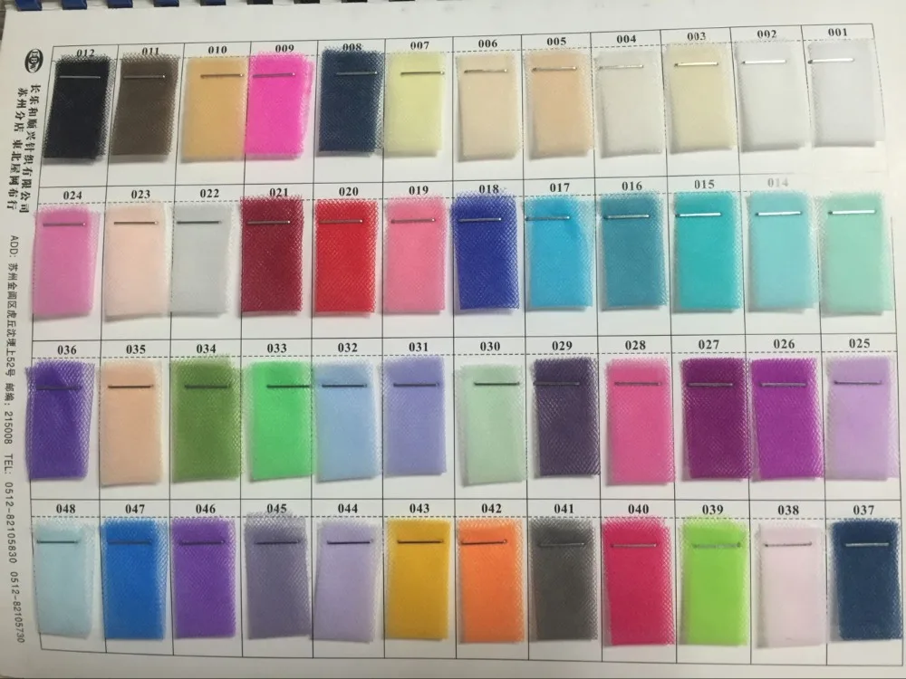 

High Quality Dress Tulle Fabric Any Colors Available One Meter Price