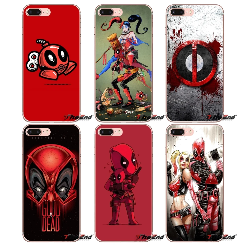 Мягкие прозрачные чехлы для Huawei P Smart Y6 Ascend P8 P9 P10 Plus Nova P20 Lite Pro Mini 2017 HARLEY QUINN AND DEADPOOL |