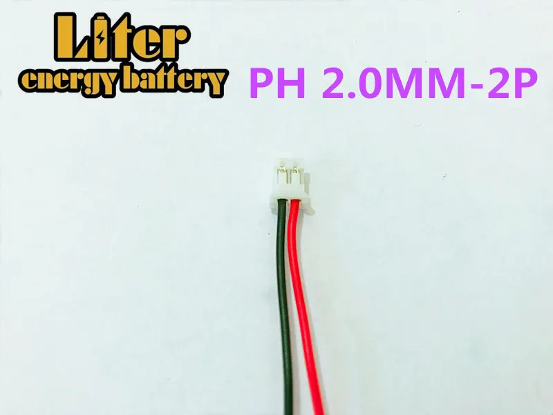 362828 3,7 v 350mAh литий-ионная аккумуляторная литий-полимерная батарея 362828 plug литий-полимерная аккумуляторная батарея - Цвет: 2.0mm plug 362828