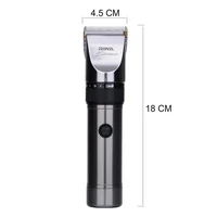 Riwa профессиональный Титан керамические мощный волосы тример Clipper Quick Charge стрижка Резки для взрослых и детей X9