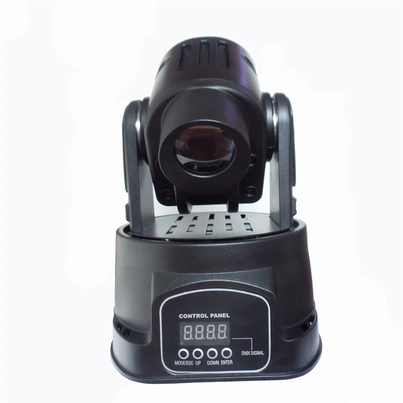 

Free&Fast Shipping hot sale LED RGB 15W DJ Mini LED Spot/Gobos Moving Head Stage Light DMX 5/13 Channels chandelier